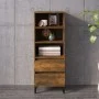 Aparador alto madera contrachapada roble ahumado 40x36x110 cm de vidaXL, Aparadores - Ref: Foro24-821249, Precio: 62,10 €, De...