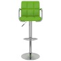 Taburetes de cocina 2 unidades cuero sintético verde en Taburetes de cocina | Comprar online en Foru.es