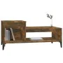 Mesa de centro madera contrachapada roble ahumado 100x50x45 cm de vidaXL, Mesas de centro - Ref: Foro24-821137, Precio: 48,42...