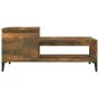 Mesa de centro madera contrachapada roble ahumado 100x50x45 cm de vidaXL, Mesas de centro - Ref: Foro24-821137, Precio: 48,42...