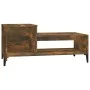 Mesa de centro madera contrachapada roble ahumado 100x50x45 cm de vidaXL, Mesas de centro - Ref: Foro24-821137, Precio: 48,42...