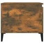 Mesa de centro madera contrachapada roble ahumado 100x50x45 cm de vidaXL, Mesas de centro - Ref: Foro24-821137, Precio: 48,42...