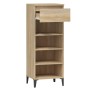 Mueble zapatero madera contrachapada roble Sonoma 40x36x105 cm de vidaXL, Zapateros y organizadores de calzado - Ref: Foro24-...