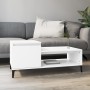 Mesa de centro madera contrachapada blanco 100x50x45 cm de vidaXL, Mesas de centro - Ref: Foro24-821132, Precio: 50,70 €, Des...