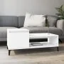Mesa de centro madera contrachapada blanco 100x50x45 cm de vidaXL, Mesas de centro - Ref: Foro24-821132, Precio: 50,26 €, Des...