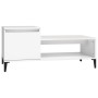 Mesa de centro madera contrachapada blanco 100x50x45 cm de vidaXL, Mesas de centro - Ref: Foro24-821132, Precio: 50,70 €, Des...