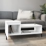 Mesa de centro madera contrachapada blanco 100x50x45 cm de vidaXL, Mesas de centro - Ref: Foro24-821132, Precio: 50,70 €, Des...