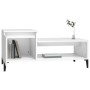 Mesa de centro madera contrachapada blanco 100x50x45 cm de vidaXL, Mesas de centro - Ref: Foro24-821132, Precio: 50,70 €, Des...