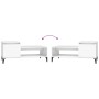 Mesa de centro madera contrachapada blanco 100x50x45 cm de vidaXL, Mesas de centro - Ref: Foro24-821132, Precio: 50,70 €, Des...