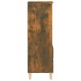 Aparador alto madera contrachapada roble ahumado 40x36x110 cm de vidaXL, Aparadores - Ref: Foro24-821241, Precio: 54,75 €, De...