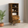 Aparador alto madera contrachapada roble ahumado 40x36x110 cm de vidaXL, Aparadores - Ref: Foro24-821241, Precio: 54,75 €, De...