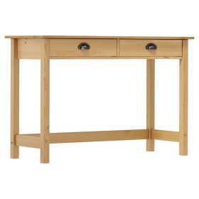Mesa consola Hill con 2 cajones madera pino 110x45x74 cm en Mesas auxiliares | Comprar online en Foru.es