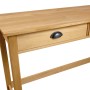 Mesa consola Hill con 2 cajones madera pino 110x45x74 cm en Mesas auxiliares | Comprar online en Foru.es