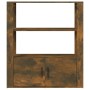 Aparador madera contrachapada color roble ahumado 80x30x90 cm de vidaXL, Aparadores - Ref: Foro24-819465, Precio: 61,29 €, De...