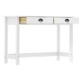 Mesa consola Hill con 2 cajones madera pino 110x45x74 cm en Mesas auxiliares | Comprar online en Foru.es