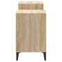 Mueble para TV madera contrachapada roble Sonoma 160x35x55 cm de vidaXL, Muebles TV - Ref: Foro24-821199, Precio: 95,86 €, De...