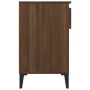 Mueble zapatero madera contrachapada roble marrón 102x36x60 cm de vidaXL, Zapateros y organizadores de calzado - Ref: Foro24-...