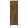 Aparador alto madera contrachapada roble ahumado 60x36x110 cm de vidaXL, Aparadores - Ref: Foro24-821233, Precio: 91,36 €, De...