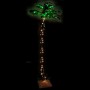 Palmera artificial con 192 LED blanco cálido 300 cm de vidaXL, Arboles de navidad - Ref: Foro24-345140, Precio: 76,22 €, Desc...
