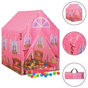 Tienda de juegos para niños rosa 69x94x104 cm de vidaXL, Tiendas y túneles de juego - Ref: Foro24-93681, Precio: 42,20 €, Des...