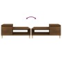 Mesa de centro madera contrachapada roble marrón 100x50x45 cm de vidaXL, Mesas de centro - Ref: Foro24-821131, Precio: 51,95 ...