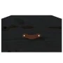 Mesitas de noche de pared 2 uds negro 40x29,5x22 cm de vidaXL, Taquillas y armarios de almacenamiento - Ref: Foro24-820995, P...