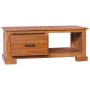 Mueble para TV de madera maciza de teca 90x50x37 cm en Muebles TV | Comprar online en Foru.es