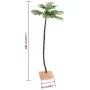 Palmera artificial con 96 LED blanco cálido 180 cm de vidaXL, Arboles de navidad - Ref: Foro24-345138, Precio: 53,26 €, Descu...