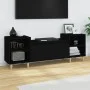 Mueble para TV madera contrachapada negro 160x35x55 cm de vidaXL, Muebles TV - Ref: Foro24-821189, Precio: 88,28 €, Descuento: %
