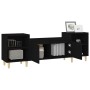 Mueble para TV madera contrachapada negro 160x35x55 cm de vidaXL, Muebles TV - Ref: Foro24-821189, Precio: 89,30 €, Descuento: %