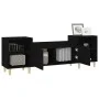Mueble para TV madera contrachapada negro 160x35x55 cm de vidaXL, Muebles TV - Ref: Foro24-821189, Precio: 88,28 €, Descuento: %