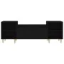 Mueble para TV madera contrachapada negro 160x35x55 cm de vidaXL, Muebles TV - Ref: Foro24-821189, Precio: 88,28 €, Descuento: %