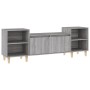 Mueble para TV madera contrachapada gris Sonoma 160x35x55 cm de vidaXL, Muebles TV - Ref: Foro24-821194, Precio: 85,12 €, Des...