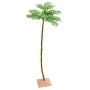 Palmera artificial con 136 LED blanco cálido 220 cm de vidaXL, Arboles de navidad - Ref: Foro24-345139, Precio: 86,45 €, Desc...