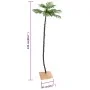 Palmera artificial con 136 LED blanco cálido 220 cm de vidaXL, Arboles de navidad - Ref: Foro24-345139, Precio: 63,82 €, Desc...