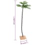 Palmera artificial con 136 LED blanco cálido 220 cm de vidaXL, Arboles de navidad - Ref: Foro24-345139, Precio: 86,45 €, Desc...