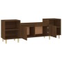 Mueble para TV madera contrachapada marrón roble 160x35x55 cm de vidaXL, Muebles TV - Ref: Foro24-821195, Precio: 91,50 €, De...