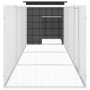 Jaula de gallinas acero galvanizado antracita 400x91x100 cm de vidaXL, Jaulas y habitáculos para animales pequeños - Ref: For...
