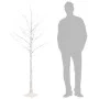 Abedul artificial blanco con 96 LEDs blanco cálido 180 cm de vidaXL, Arboles de navidad - Ref: Foro24-345144, Precio: 61,54 €...