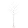 Abedul artificial blanco con 72 LEDs blanco cálido 150 cm de vidaXL, Arboles de navidad - Ref: Foro24-345143, Precio: 43,96 €...