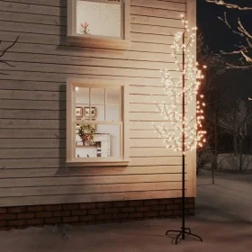 Árbol LED con flor de cerezo 368 LED blanco cálido 300 cm de vidaXL, Arboles de navidad - Ref: Foro24-345134, Precio: 60,17 €...