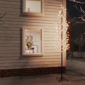 Árbol LED con flor de cerezo 368 LED blanco cálido 300 cm de vidaXL, Arboles de navidad - Ref: Foro24-345134, Precio: 60,86 €...