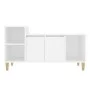 Mueble para TV madera contrachapada blanco 100x35x55 cm de vidaXL, Muebles TV - Ref: Foro24-821172, Precio: 64,35 €, Descuent...