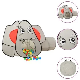 Tienda de juegos elefante gris 174x86x101 cm de vidaXL, Tiendas y túneles de juego - Ref: Foro24-93678, Precio: 37,85 €, Desc...