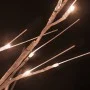 Abedul artificial blanco con 48 LED blanco cálido 120 cm de vidaXL, Arboles de navidad - Ref: Foro24-345142, Precio: 34,51 €,...
