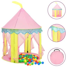 Tienda de juegos para niños rosa 100x100x127 cm de vidaXL, Tiendas y túneles de juego - Ref: Foro24-93680, Precio: 39,51 €, D...
