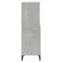 Aparador alto madera contrachapada gris hormigón 60x36x110 cm de vidaXL, Aparadores - Ref: Foro24-821232, Precio: 97,73 €, De...