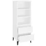 Aparador alto madera contrachapada blanco 40x36x110 cm de vidaXL, Aparadores - Ref: Foro24-821244, Precio: 69,02 €, Descuento: %
