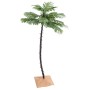 Palmera artificial con 88 LED blanco cálido 150 cm de vidaXL, Arboles de navidad - Ref: Foro24-345137, Precio: 42,36 €, Descu...