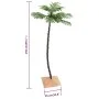 Palmera artificial con 88 LED blanco cálido 150 cm de vidaXL, Arboles de navidad - Ref: Foro24-345137, Precio: 35,62 €, Descu...